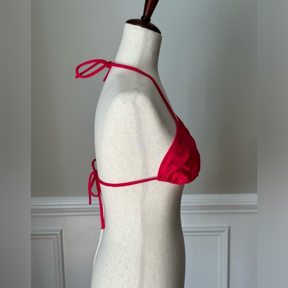 Susana Monaco Tie String Bikini Top size Medium NWT - Picture 3 of 8